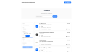 Thumbnail of qualityandsafetyjobs.com