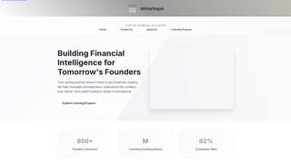 Thumbnail of delvarioque.com