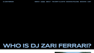 Thumbnail of djzariferrari.com