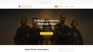 Thumbnail of greatnessecho.com
