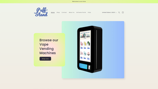 Thumbnail of puffstand.com