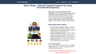 Thumbnail of nurosharp.com