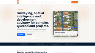 Screenshot of jensenbowers.com