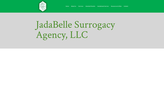 Thumbnail of jadabellesurrogacy.com