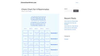 Thumbnail of chorechartprint.com