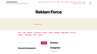 Thumbnail of reklamforce.com