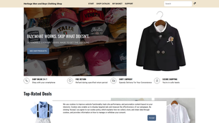 Thumbnail of heritagemenandboysclothingshop.com