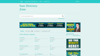 Thumbnail of saasdirectoryzone.com