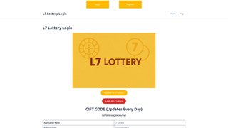 Thumbnail of l7llottery.com