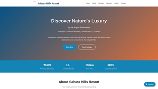 Thumbnail of saharahillsresort.com