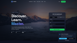 Screenshot of geoleague-horizon.com