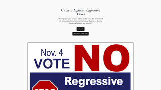 Thumbnail of citizensagainstregressivetaxes.com