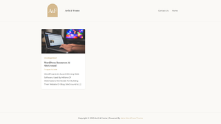 Thumbnail of archnframe.com