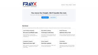 Thumbnail of frayx.com