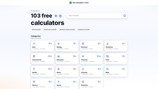 Thumbnail of getcalculatortools.com