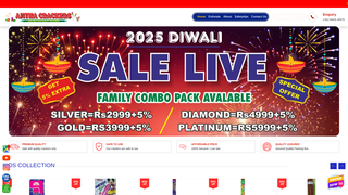 Thumbnail of ajithacrackers.com
