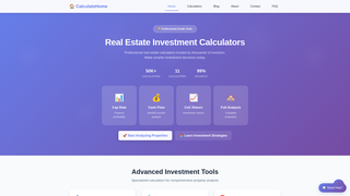 Thumbnail of calculatehome.com