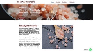 Thumbnail of himalayanpinkrocks.com