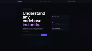 Screenshot of deeprepo.dev