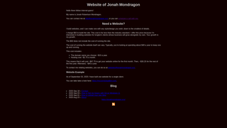 Thumbnail of jonahmondragon.com