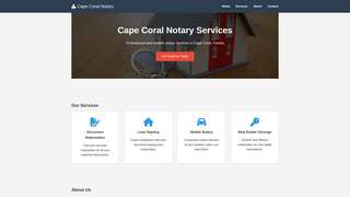 Thumbnail of capecoralnotary.net