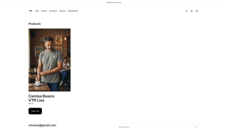 Thumbnail of vtrwear.com