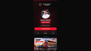 Screenshot of josephsegreti.com
