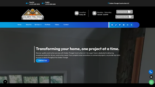 Thumbnail of goldentriangleconstruction.net