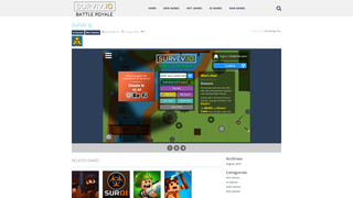 Thumbnail of surviviogame.com