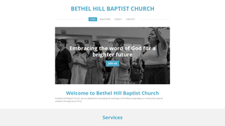 Thumbnail of bethelhillbaptistchurch.com