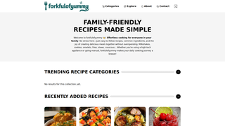 Thumbnail of forkfulofyummy.com