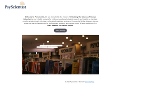 Thumbnail of psyscientist.com