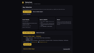 Thumbnail of yahucoin.com