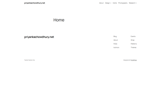 Thumbnail of priyankachowdhury.net