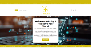 Thumbnail of izulight.com
