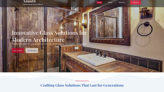 Thumbnail of adandiglass.com
