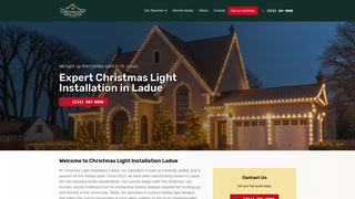 Thumbnail of christmaslightinstallationladue.com