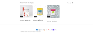 Thumbnail of radiantspasupply.com