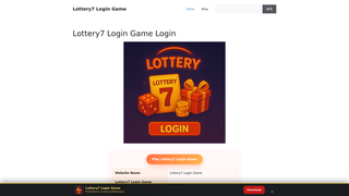 Thumbnail of lottery7logingame.com