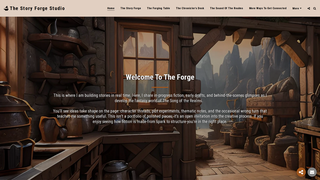 Screenshot of thestoryforgestudio.com