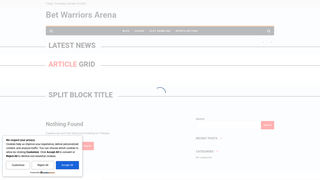 Thumbnail of betwarriorsarena.com