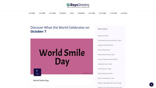 Thumbnail of daysdirectory.com