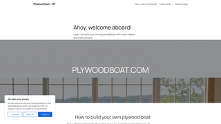 Thumbnail of plywoodboat.com