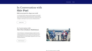 Thumbnail of inconversationwithshiv.com