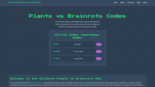 Thumbnail of plantsvsbrainrotscodes.net