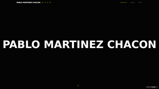 Screenshot of pablomartinezchacon.com