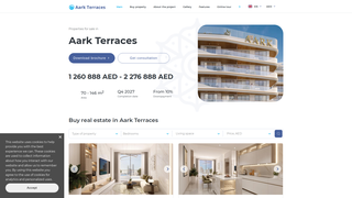 Thumbnail of aark-terraces-dubailand.com
