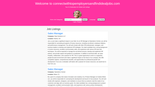 Thumbnail of connectwithtopemployersandfindidealjobs.com