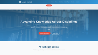 Thumbnail of loganjournals.com