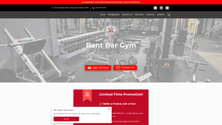 Thumbnail of bentbargym.com